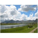 Orage sur le lac Laramon